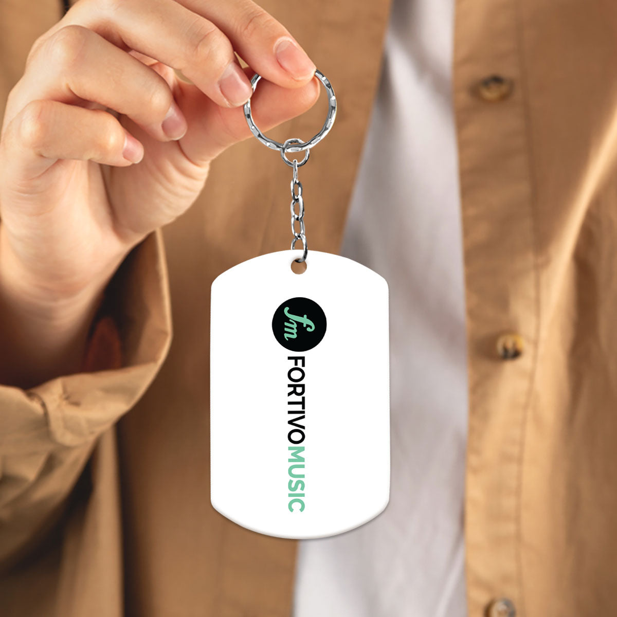 Aluminium Keychain